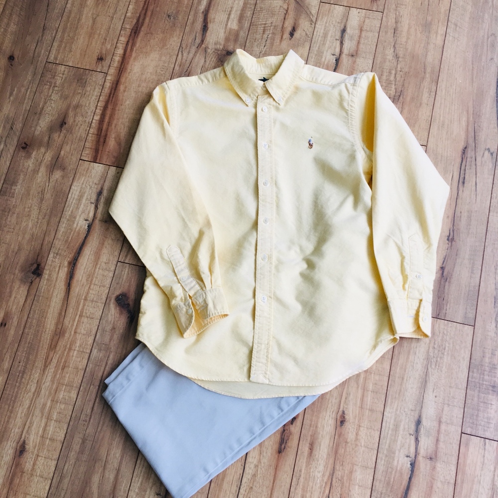 Boy's Ralph Lauren Oxford Button Down Shirt